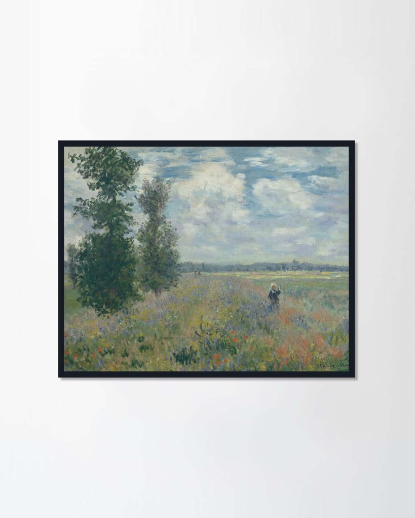 Poppy Fields By Claude Monet 1875 French   66 21111323F 819x1024 